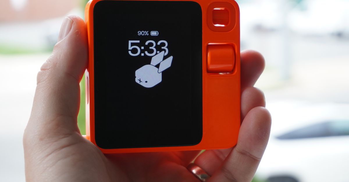 The Rabbit R1’s first software update addresses its dismal battery life