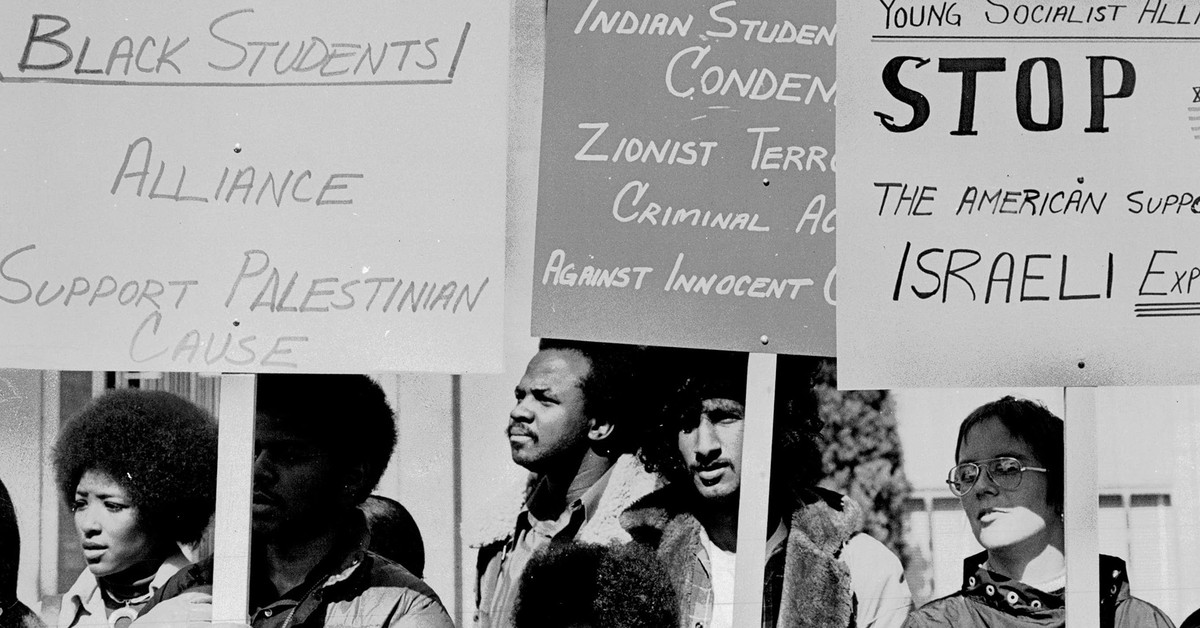 Students protested for Palestine before Israel was even founded