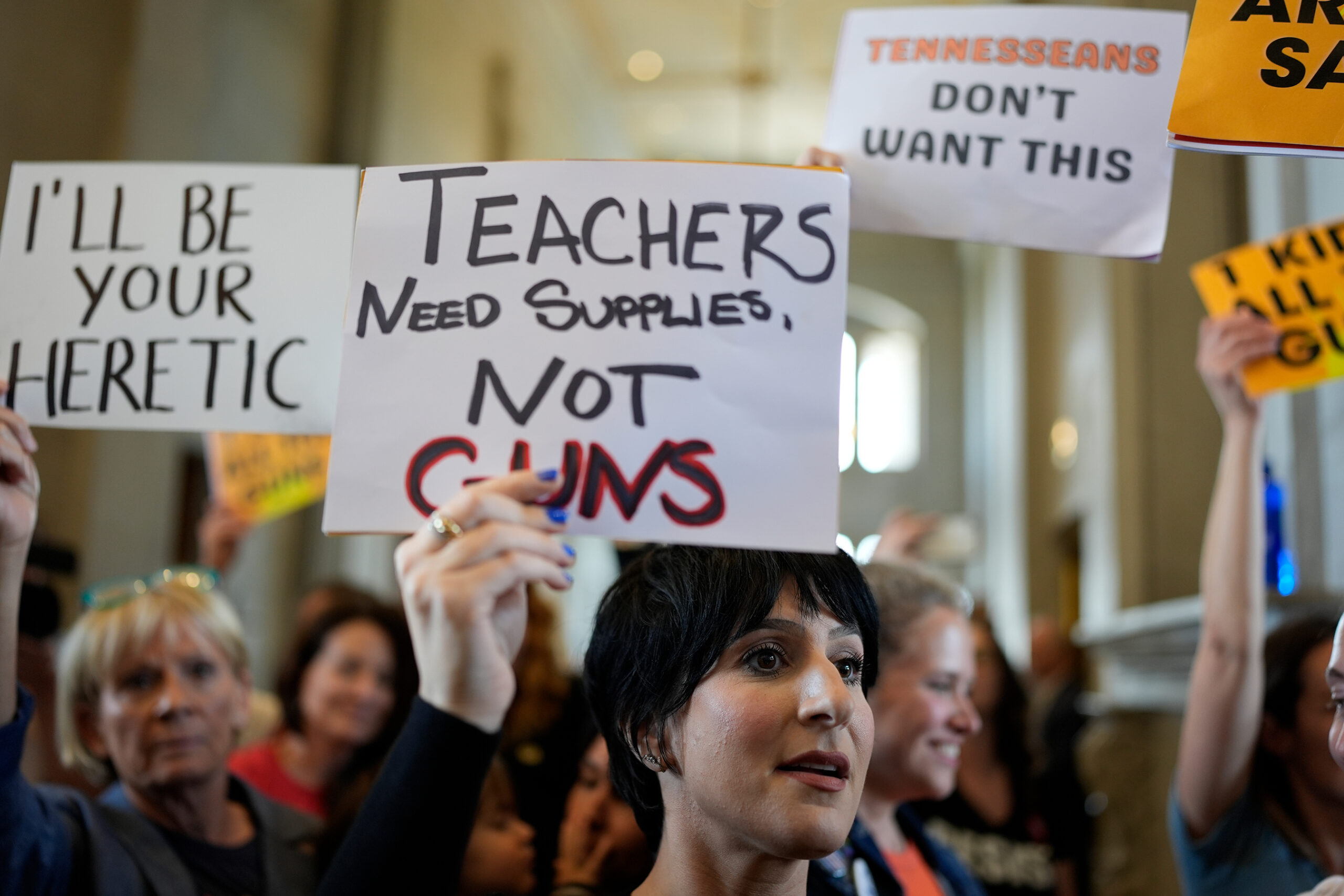 Republicans Respond to School Shootings With Bills to Arm Teachers
