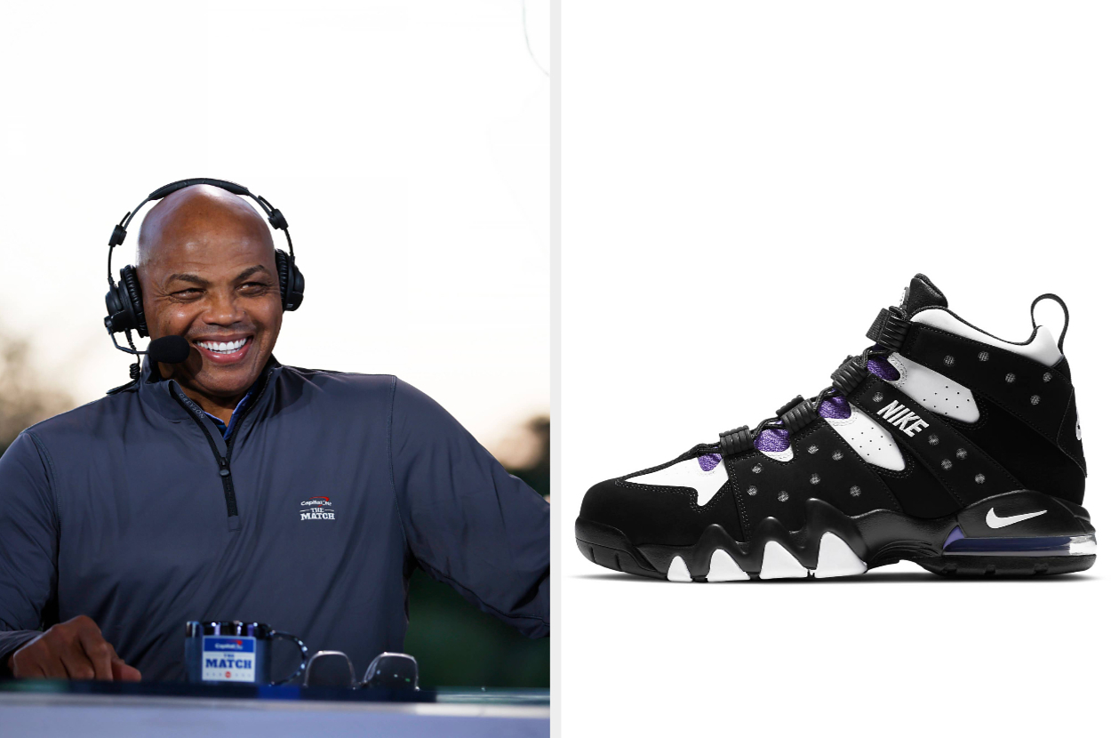 Charles Barkley Apparently Didn’t Have Much Input on His Nike Shoes