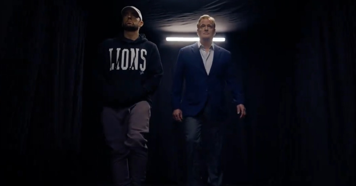 Eminem and Roger Goodell opened the 2024 NFL Draft