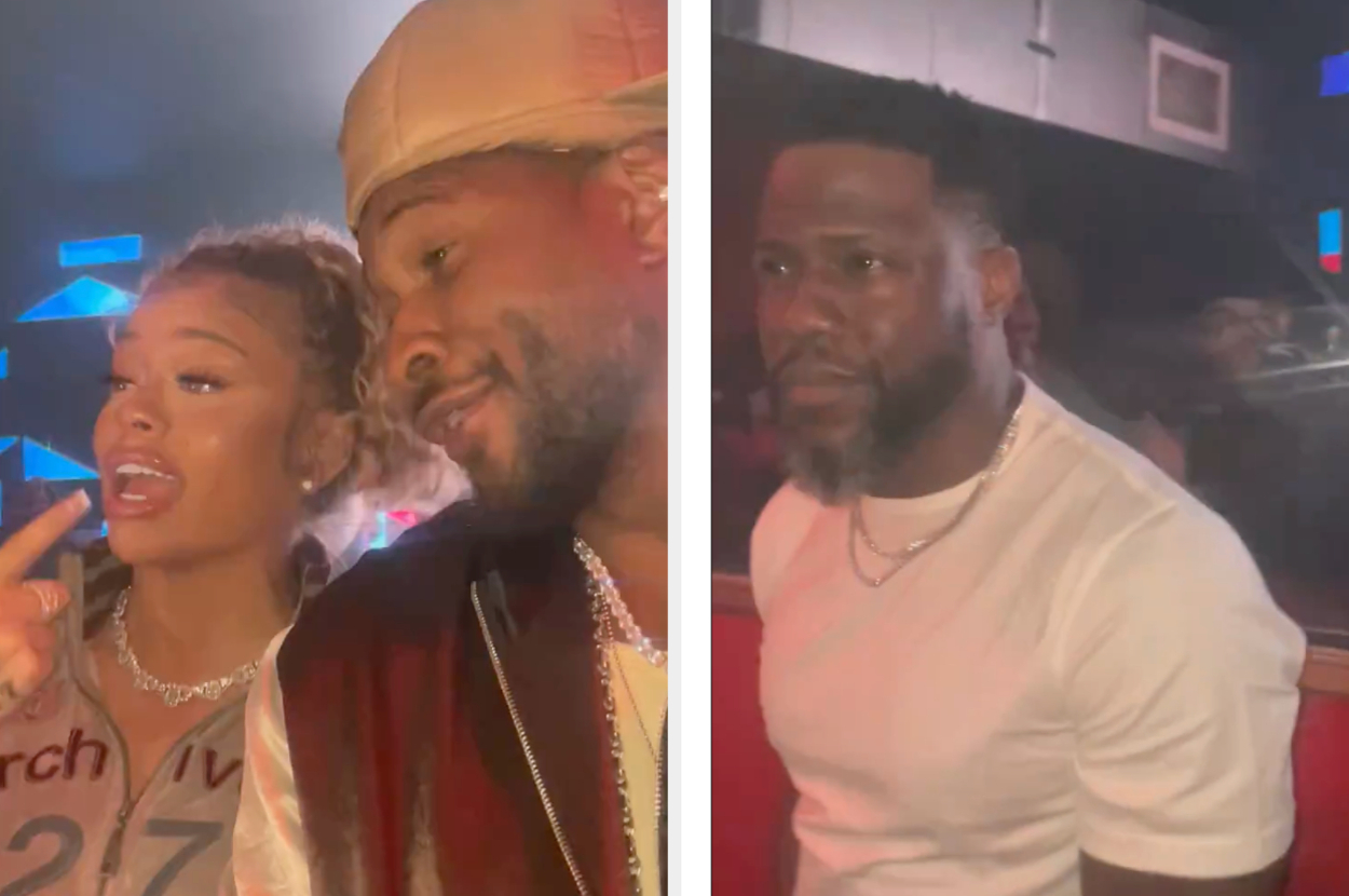 Latto, Usher, and a Very Bored Kevin Hart Went to the Club and People Have Jokes