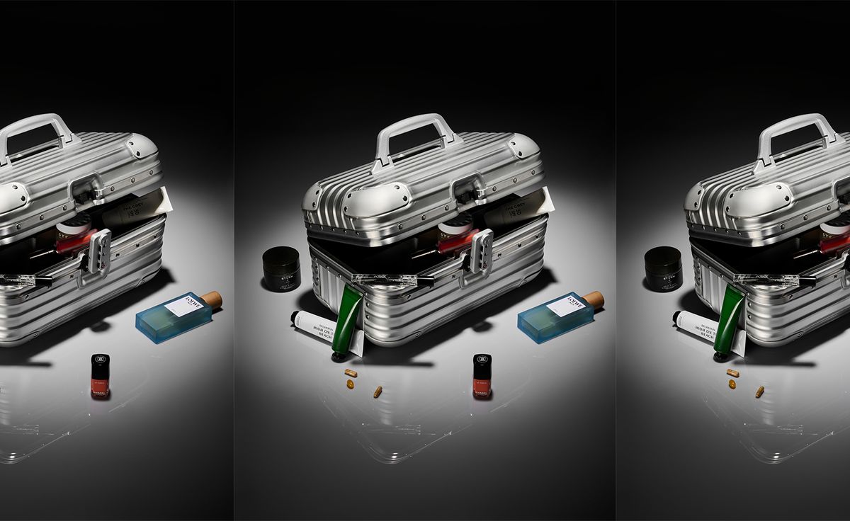  Rimowa’s vanity case provides safety and luxury for travelling with beauty products 