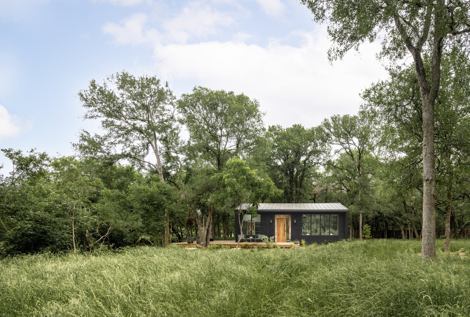Budget Breakdown: In Texas, a Designer Clears Out His Overgrown Backyard to Build a $318K Studio