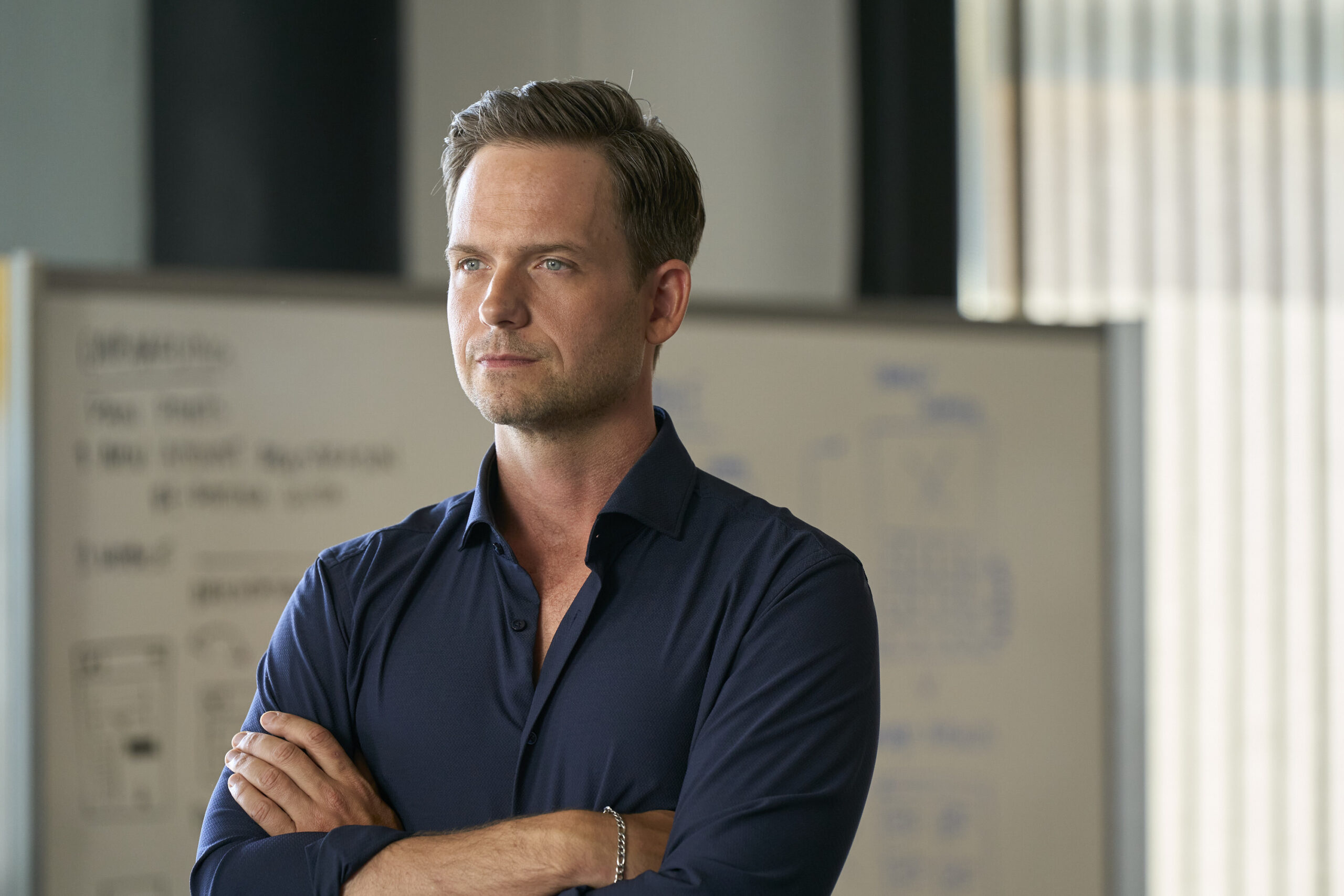 Patrick J. Adams Is Finally Watching ‘Suits,’ Imagines Where His and Meghan Markle’s Characters Would Be Today