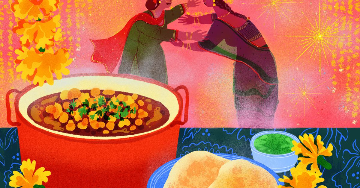 When the Pressure Cooker Goes Off, the Diwali Meal Begins