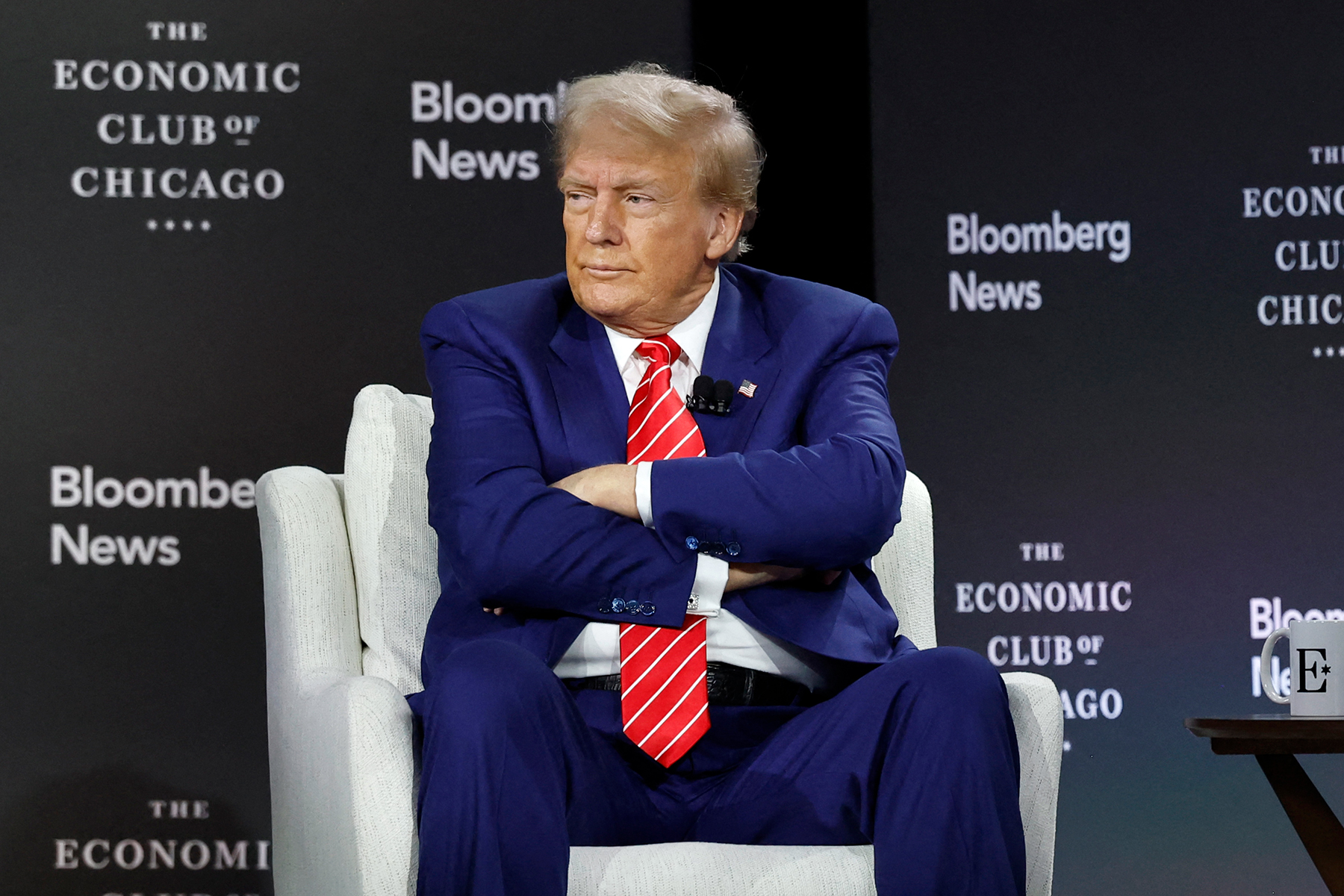 Trump Crumbles When Pressed on Economic Policy in Tense Interview